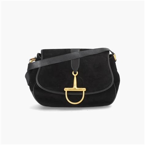 gucci cross shoulder bag|Gucci suede crossbody bag.